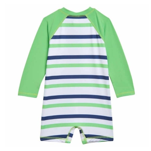 🛑 2 / $40 Sale! Tommy Bahama Infant 2-piece Swim Set UPF50+ / Shark Print  NWT - Picture 3 of 9